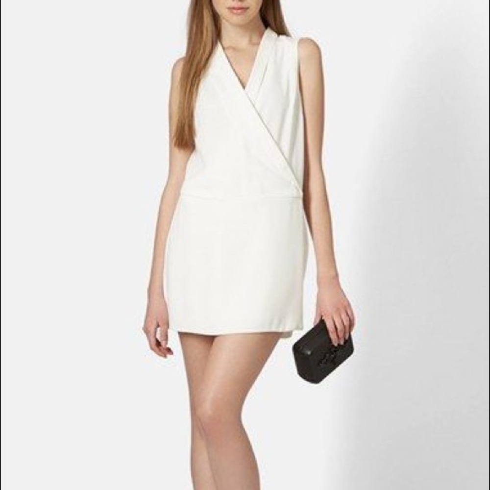 Topshop Tux Skort Romper